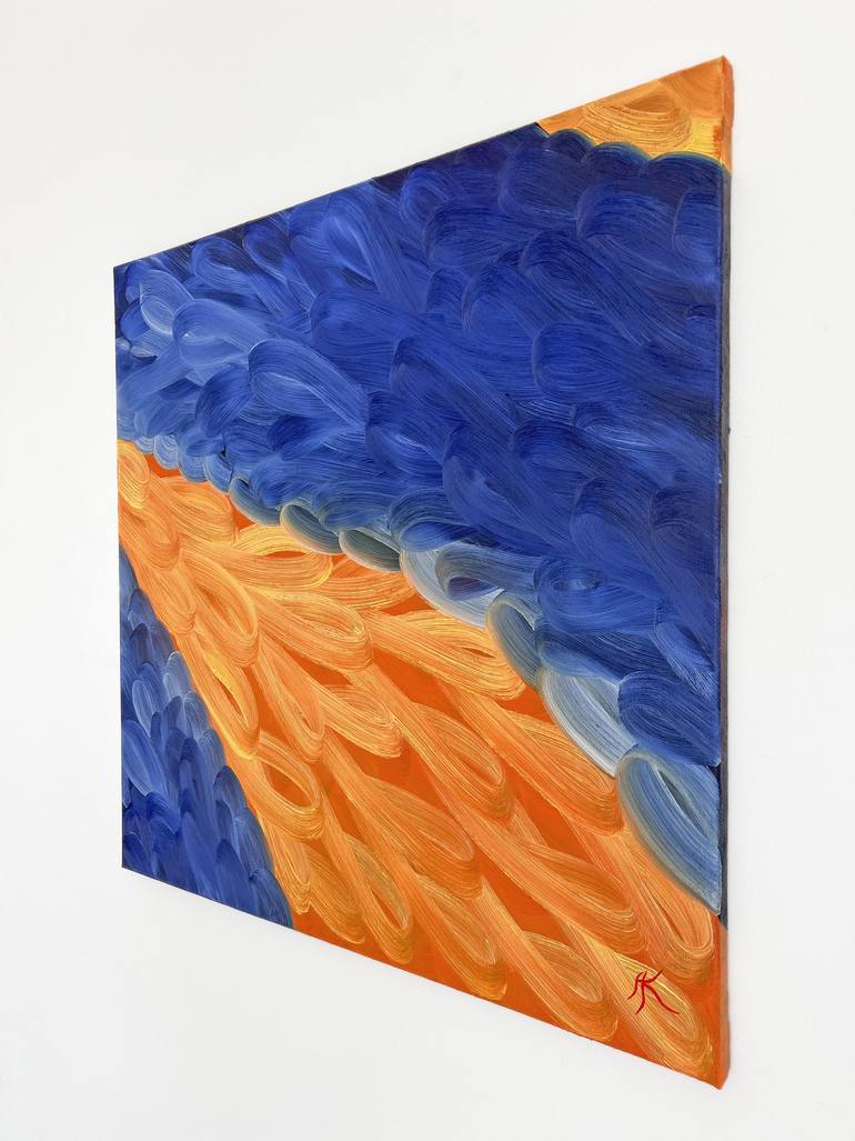 Original Abstract Nature Painting by Andreas Kuhn