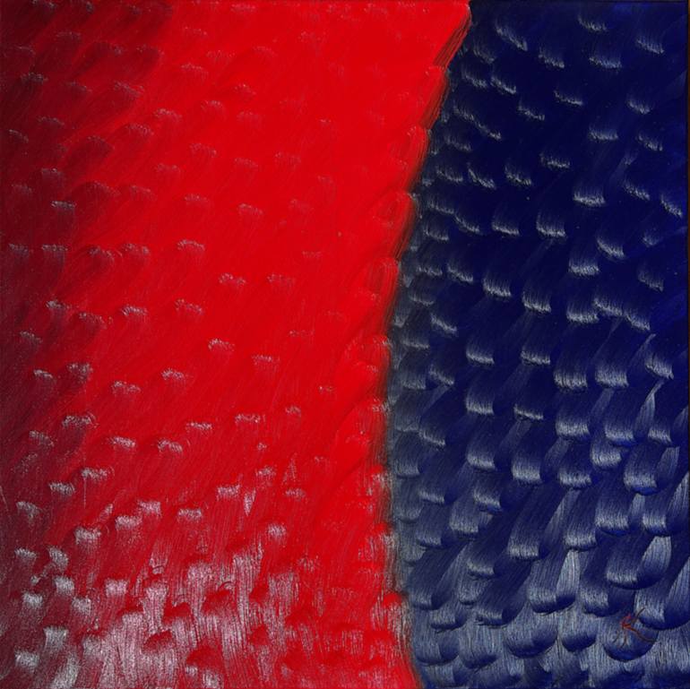 Original Abstract Nature Painting by Andreas Kuhn