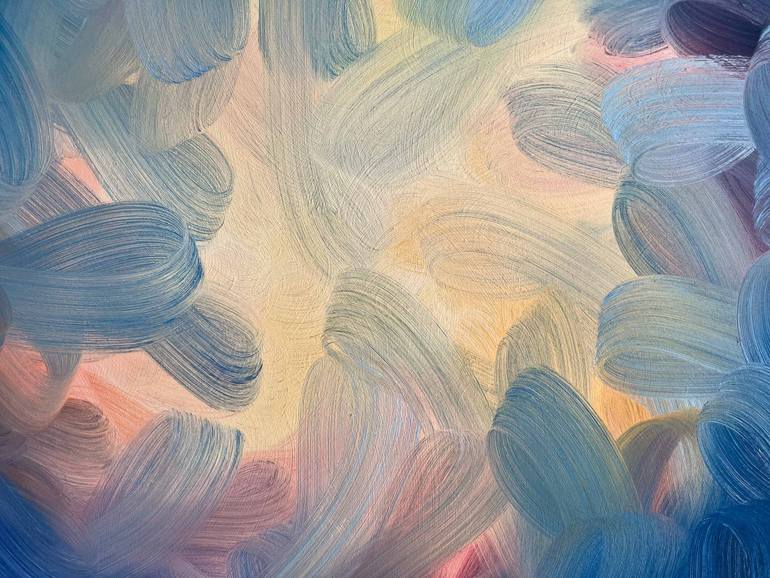 Original Abstract Nature Painting by Andreas Kuhn