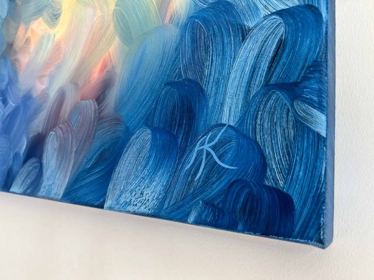 Original Abstract Nature Painting by Andreas Kuhn