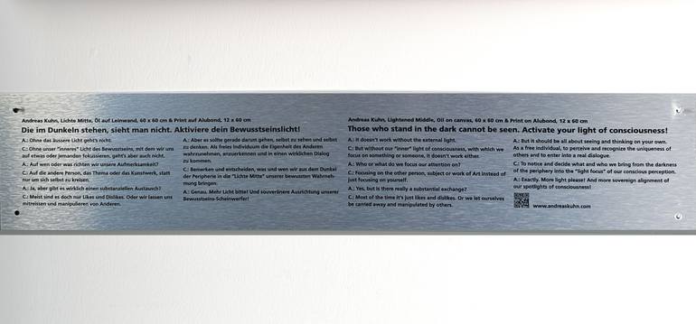 Original Abstract Nature Painting by Andreas Kuhn