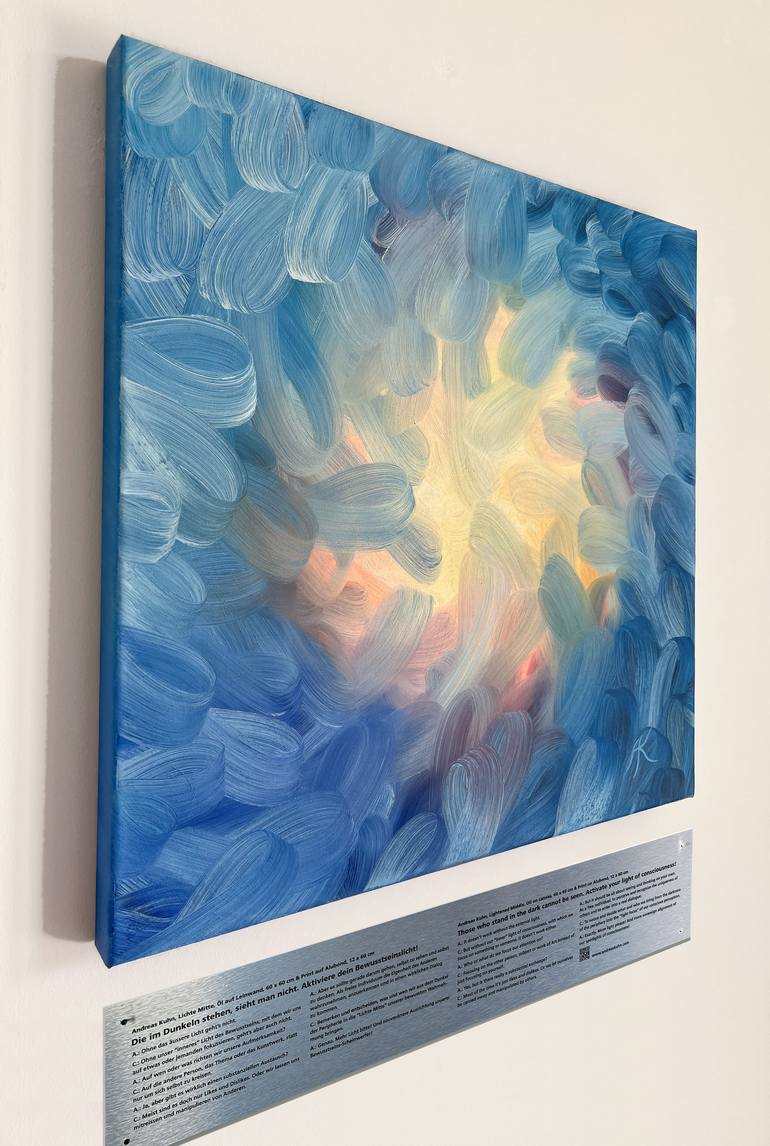 Original Abstract Nature Painting by Andreas Kuhn