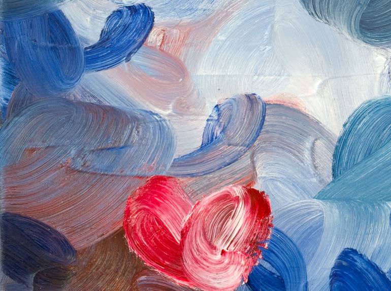 Original Abstract Expressionism Abstract Painting by Andreas Kuhn