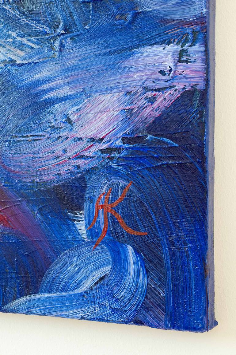 Original Abstract Expressionism Abstract Painting by Andreas Kuhn