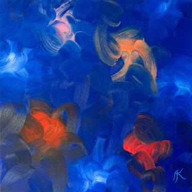 Original Abstract Expressionism Abstract Paintings by Andreas Kuhn