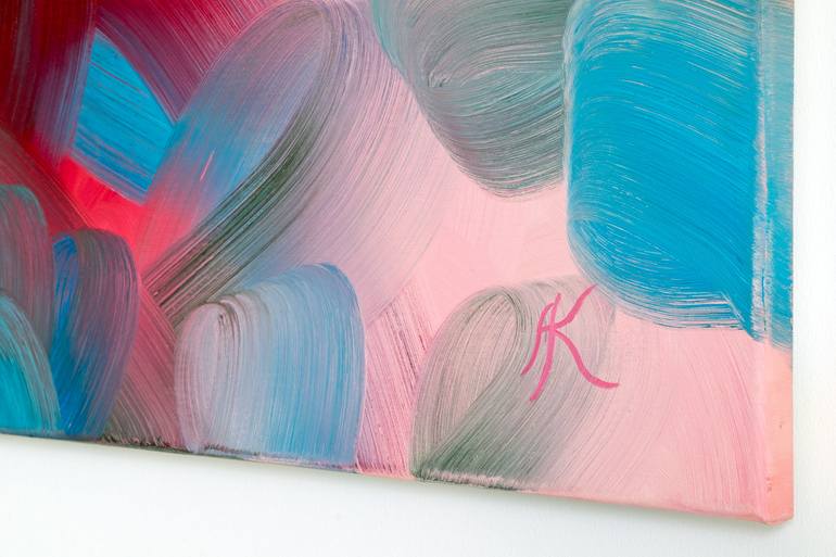 Original Abstract Expressionism Abstract Painting by Andreas Kuhn