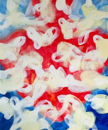Original Abstract Expressionism Abstract Paintings by Andreas Kuhn