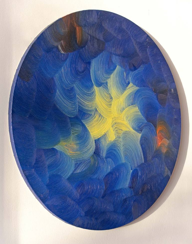 Original Abstract Expressionism Abstract Painting by Andreas Kuhn