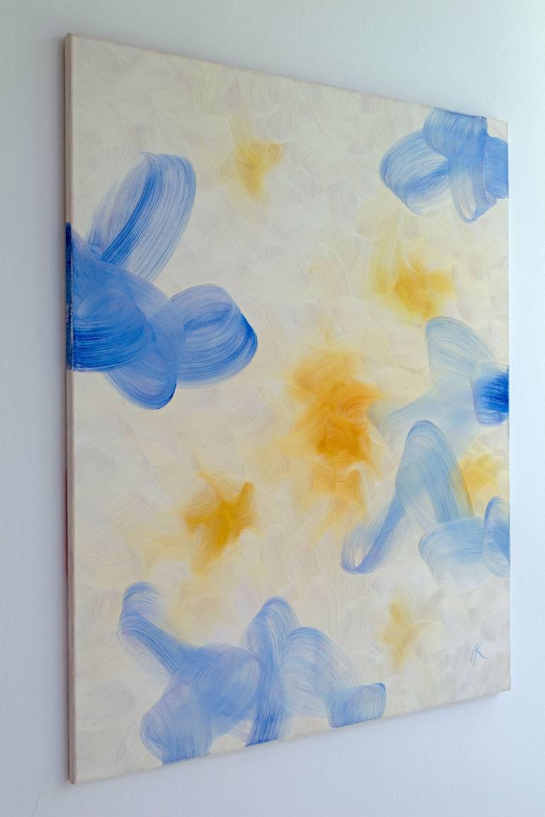 Original Abstract Expressionism Abstract Painting by Andreas Kuhn