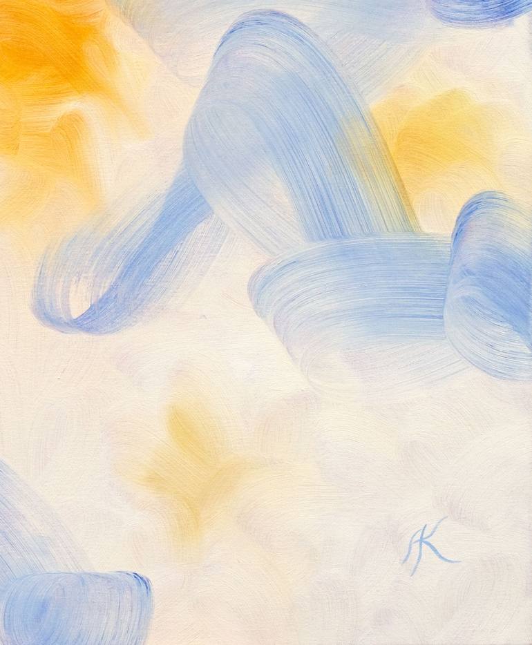 Original Abstract Expressionism Abstract Painting by Andreas Kuhn