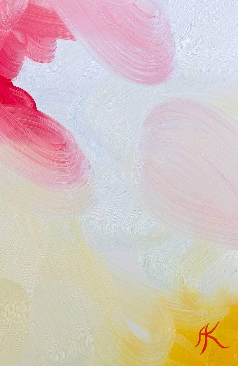 Original Abstract Expressionism Abstract Painting by Andreas Kuhn