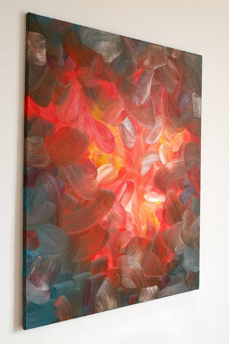 Original Abstract Painting by Andreas Kuhn