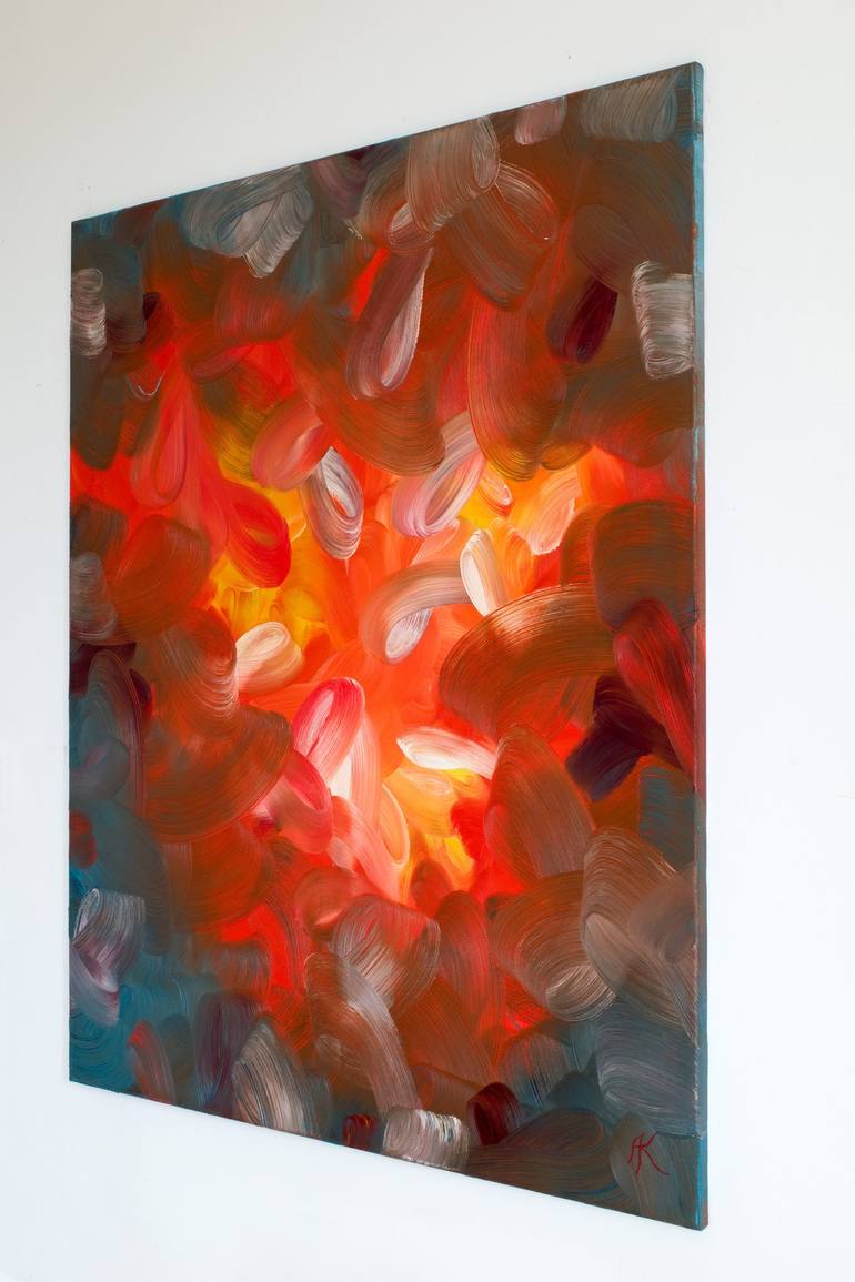 Original Abstract Painting by Andreas Kuhn