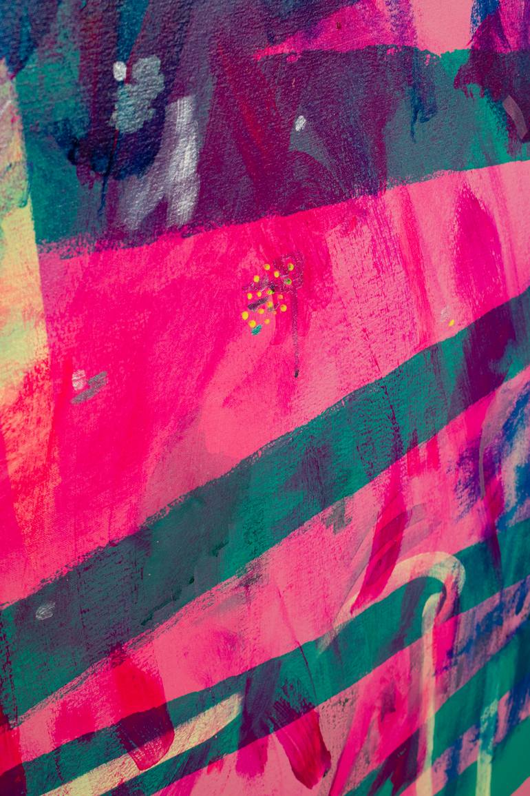 Original Abstract Painting by Paula Flores