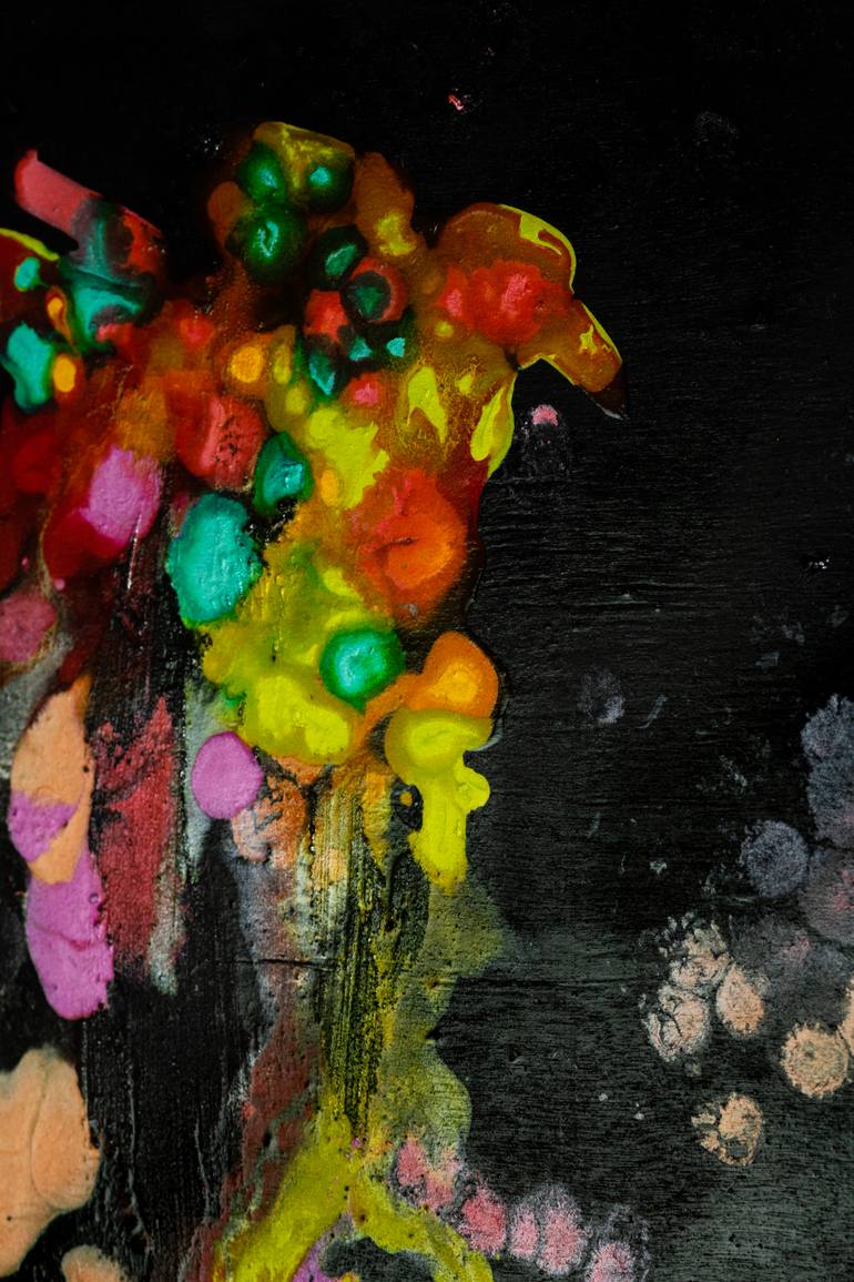 Original Abstract Painting by Paula Flores