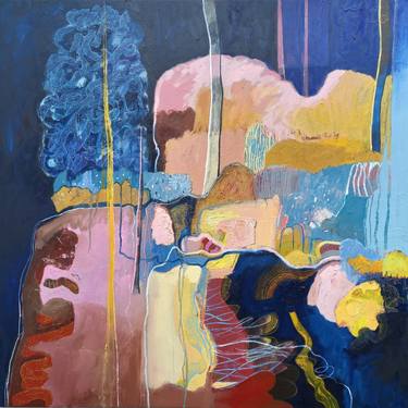 Original Abstract Expressionism Abstract Paintings by Martina Furlong