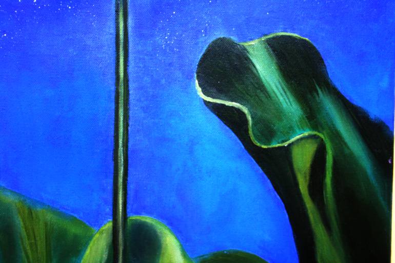 Original Abstract Floral Painting by Tetiana Isaeva