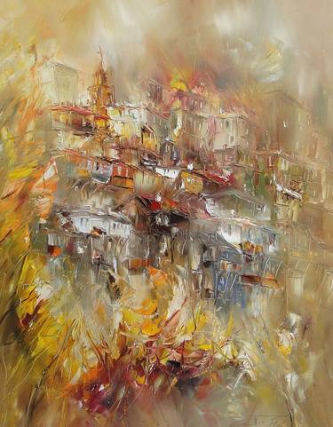 Print of Impressionism Architecture Paintings by Georgi Petrov