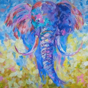 Original Animal Painting by Pavla Hoskova