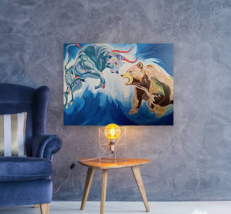 Original Contemporary Animal Painting by Pavla Hoskova