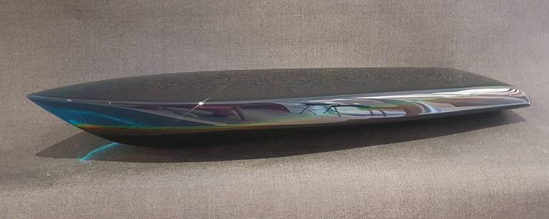 Original Figurative Boat Sculpture by Jean-Pierre Desprez