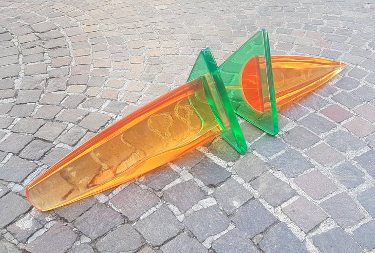 Original Figurative Boat Sculpture by Jean-Pierre Desprez