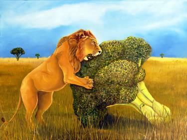 Original Fine Art Animal Paintings by Valdemar Alekson