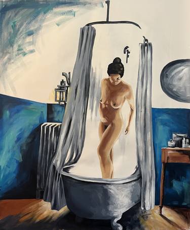 Print of Fine Art Nude Paintings by Ira Mitchell