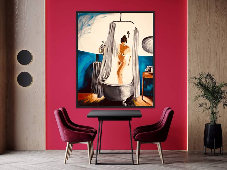 Original Other Nude Painting by Ira Mitchell