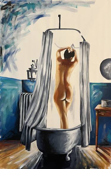 Original Fine Art Nude Paintings by Ira Mitchell