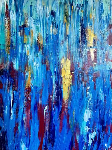 Original Abstract Painting by Ira Mitchell
