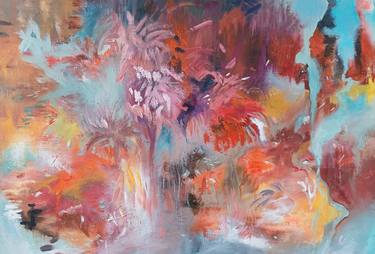 Original Abstract Expressionism Abstract Paintings by Catrina Louise Attard