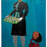 LADYTRONIC 1890 by Budhens Stencil Art