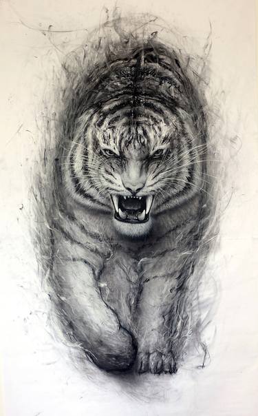 Print of Fine Art Animal Drawings by Fiona Tang