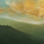 Valley Sunset by Fiona Tang