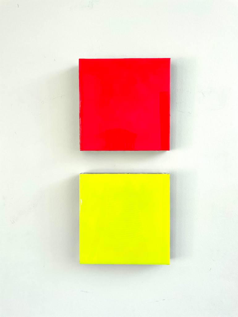 Original Conceptual Abstract Painting by Tatiana Zaytseva