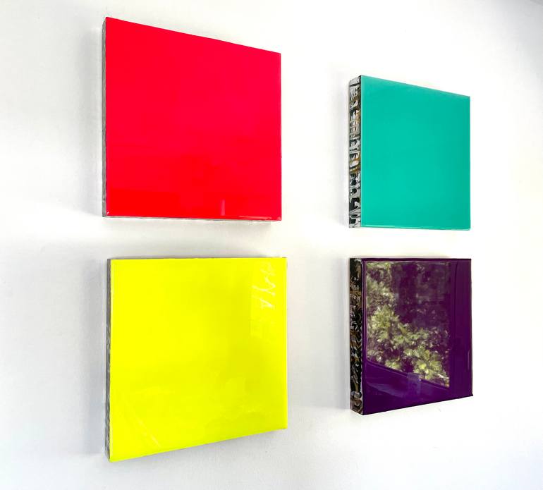 Original Conceptual Abstract Painting by Tatiana Zaytseva