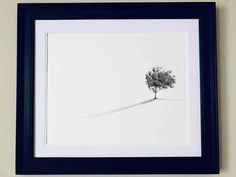 Original Abstract Tree Drawing by MSillo Tree Artist