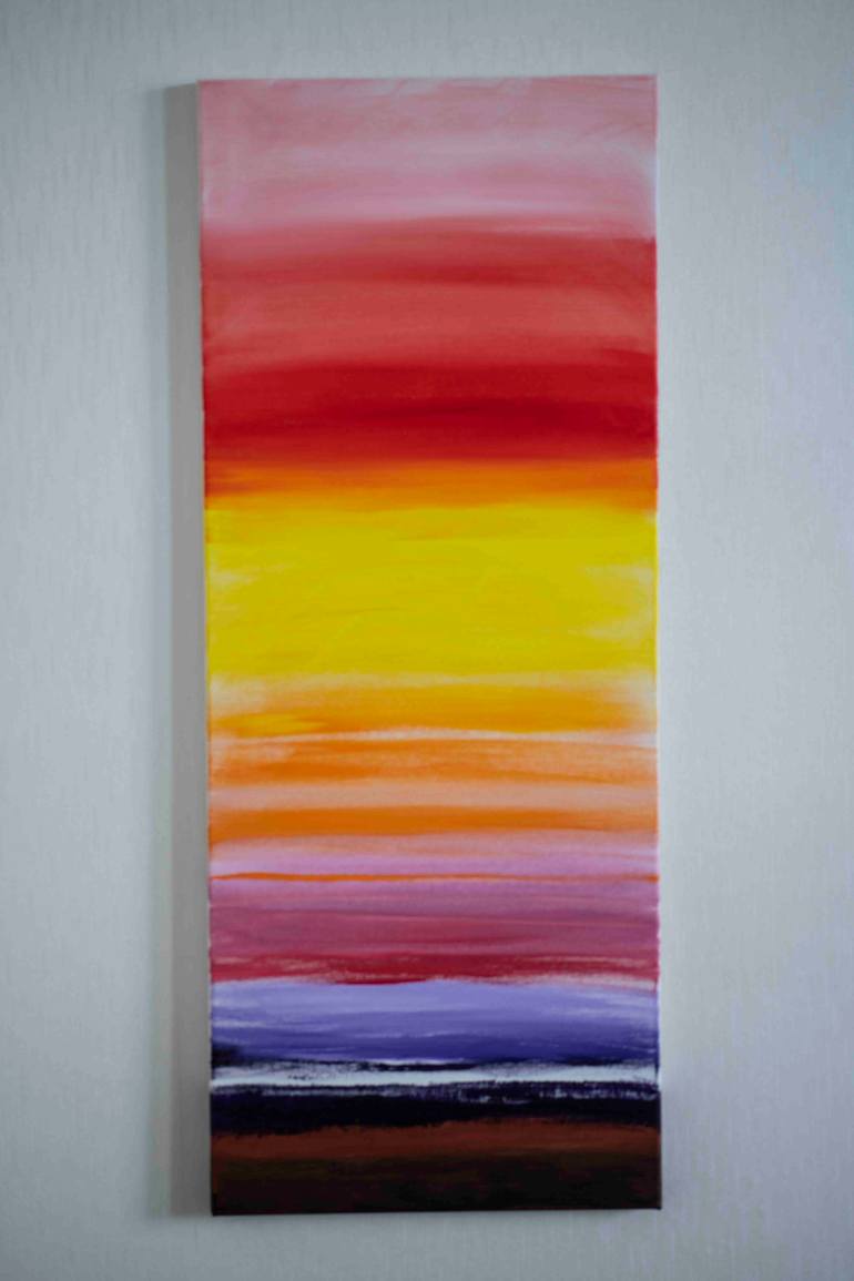 Original Abstract Painting by David E P Dennis