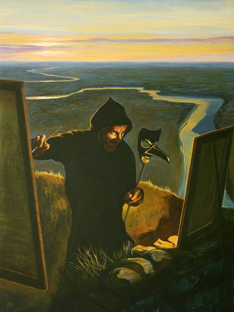 Looking for the Ideal no 1 Painting by Frank McNab Saatchi Art