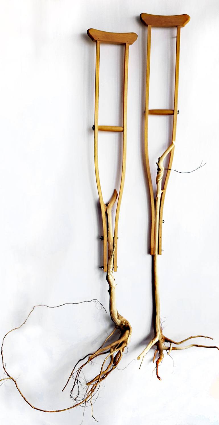 Roots on Crutches lV - Print
