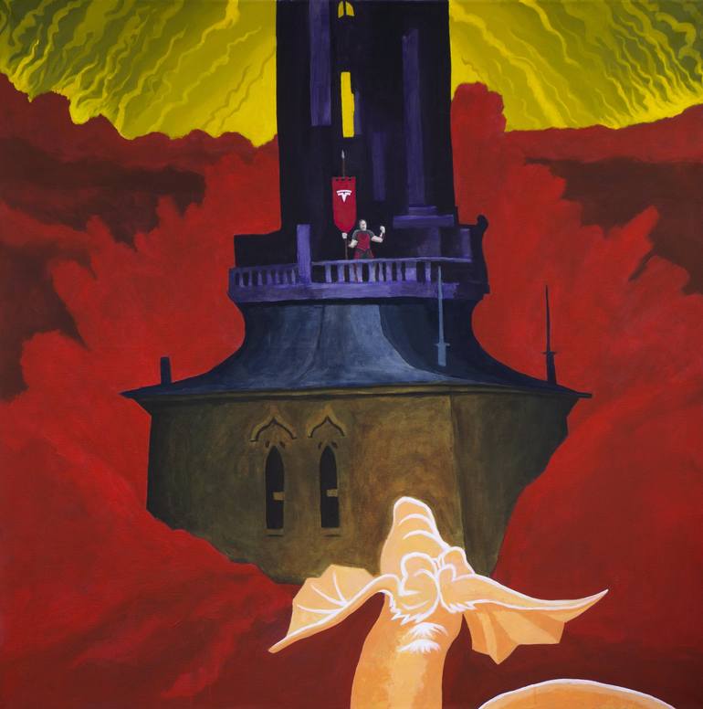Original Contemporary Politics Paintings by Johan Hallberg
