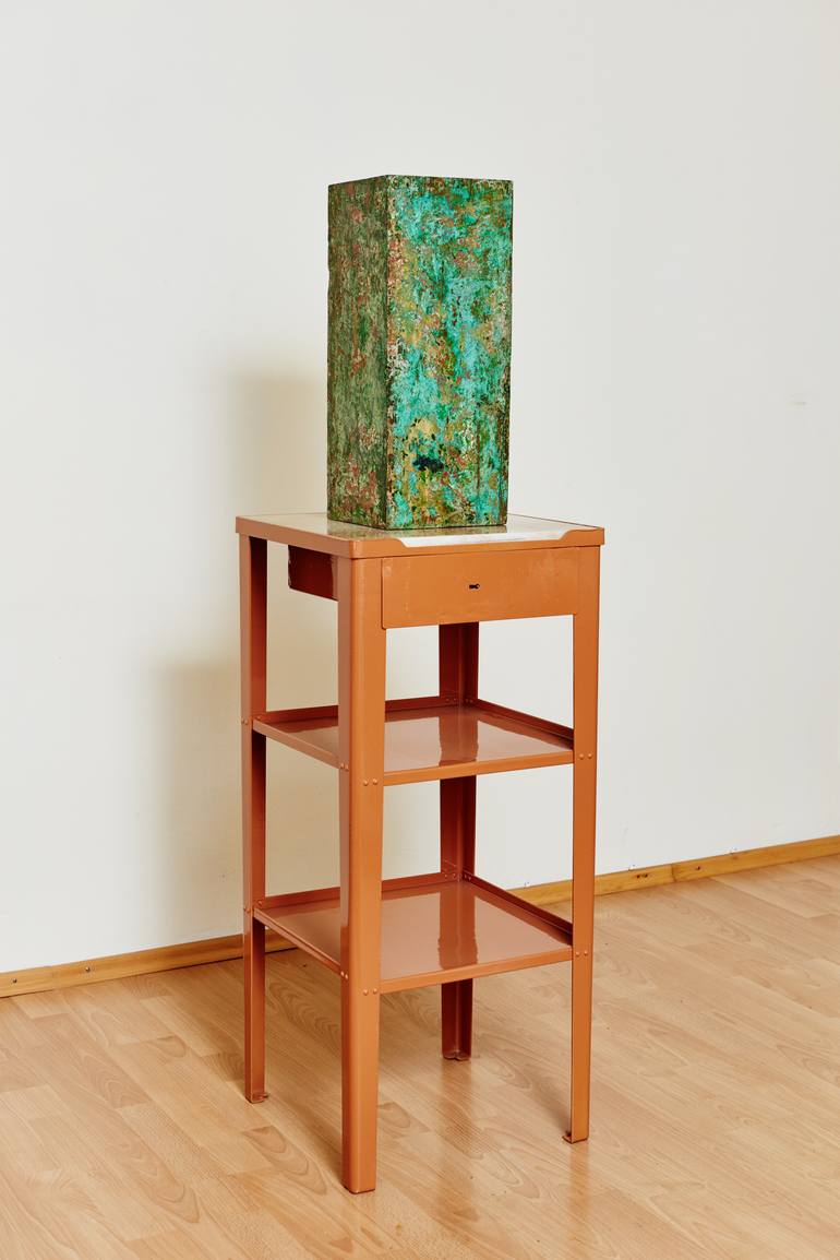 Original Abstract Botanic Sculpture by Heiko Bauer