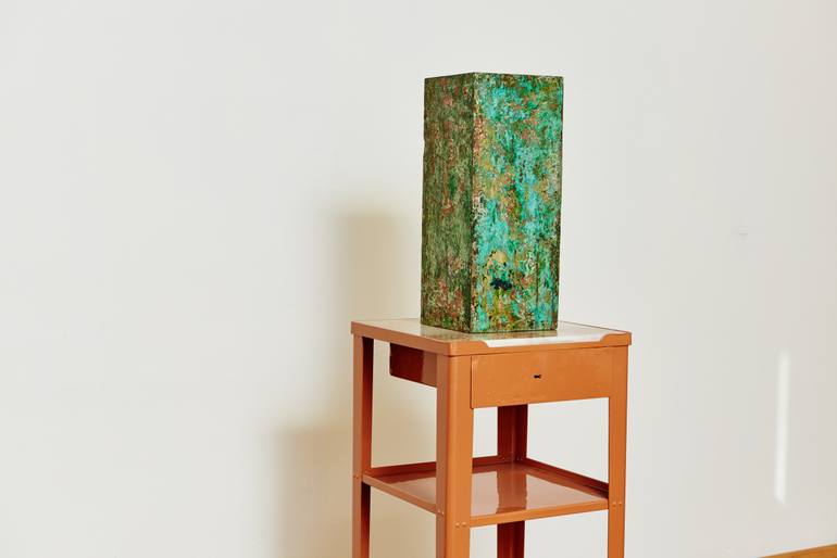 Original Abstract Botanic Sculpture by Heiko Bauer