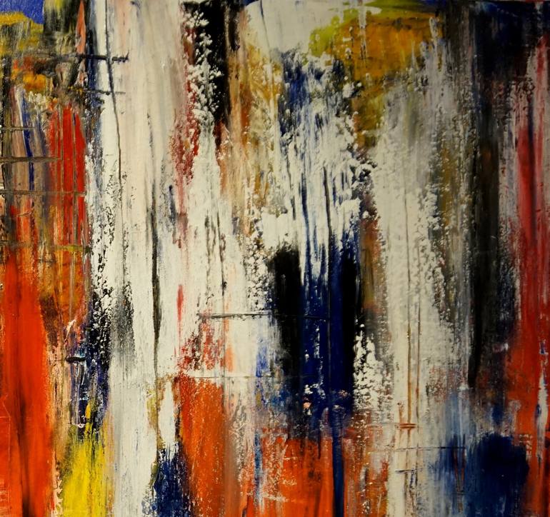 Original Abstract Painting by Friedrich Wurm