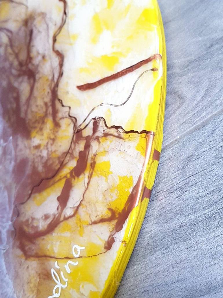 Original Abstract Outer Space Painting by Natalia Byrdina