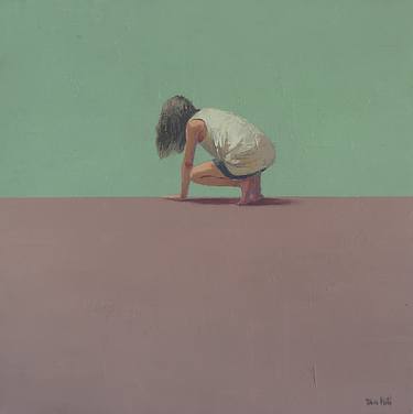 Print of Minimalism People Paintings by Tomasa Martin