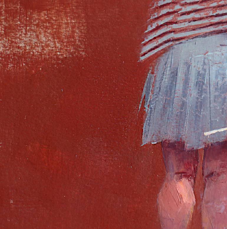 Original Contemporary People Painting by Tomasa Martin