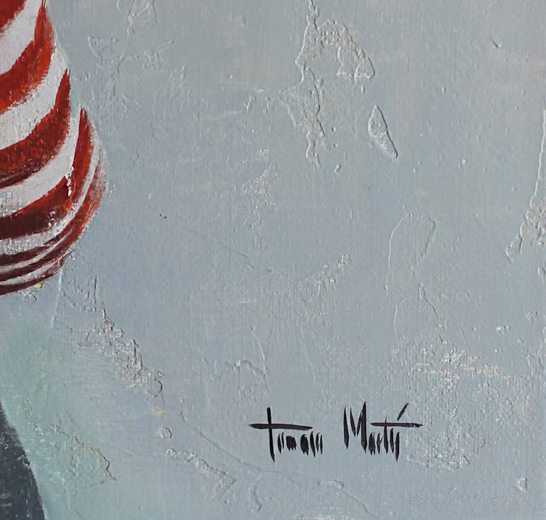 Original Contemporary People Painting by Tomasa Martin