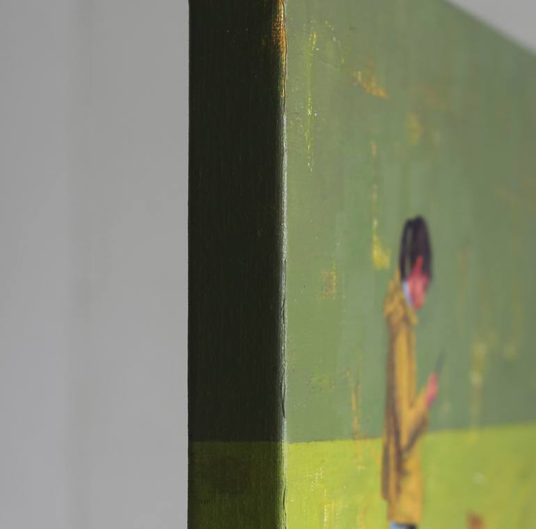 Original Figurative Animal Painting by Tomasa Martin
